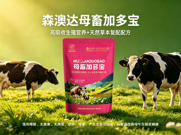 母牛高产核心秘诀！养好基础体质，就用森澳达母畜加多宝